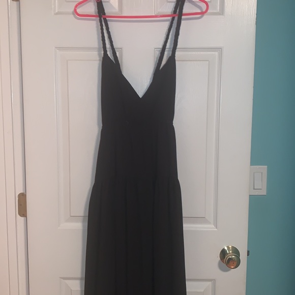 Sunshine bound black tiered dress - Picture 4 of 6
